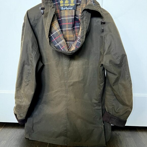 Barbour Dark Olive Bedale Men's Jacket - Picture 2 of 2